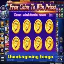 thanksgiving bingo